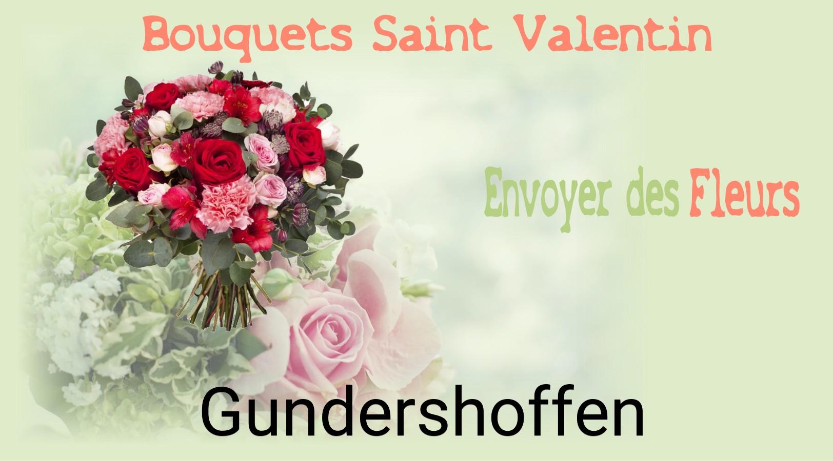 Roses de Saint-Valentin livrées à Gundershoffen